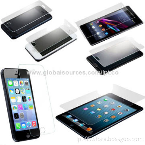 Premium Explosion Proof Slim Tempered Glass Screen Protector for Phones/Tablets